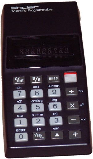 Sinclair Scientific Programmable Calculator